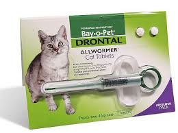 BAY O PET DRONTAL ALL WORMER CAT TABLETS