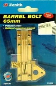 BOLT BARREL   BRASS 65mm