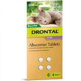 BAY O PET DRONTAL ALLWORMER TABLETS FOR CATS