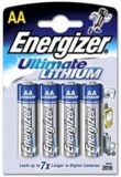 ENERGIZER ULTIMATE LITHIUM AA 4 PACK