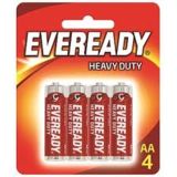 Eveready Heavy Duty AA 4 Pack 